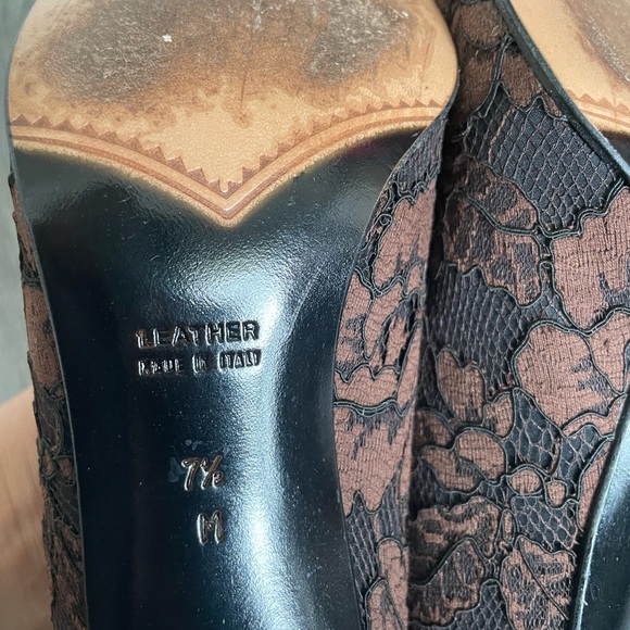 YSL EUC lace heels, size 7.5 - Picture 6 of 6